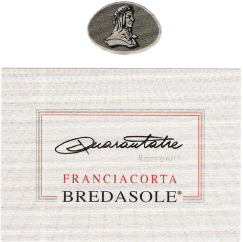 Etichetta del vino Franciacorta Quarantatre Racconti Brut