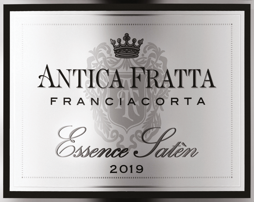 Etichetta del vino Franciacorta Essence Satèn 2019