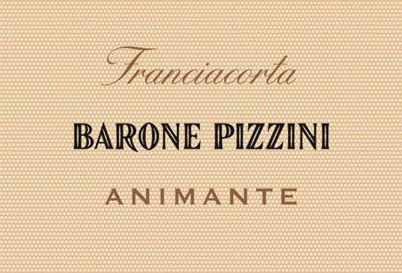 Etichetta del vino Franciacorta Animante XII Tiratura Dosaggio Zero
