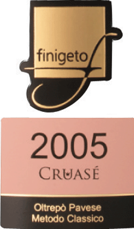 Etichetta del vino Oltrepò Pavese Metodo Classico Cruasé 2005 Extra Brut 2020