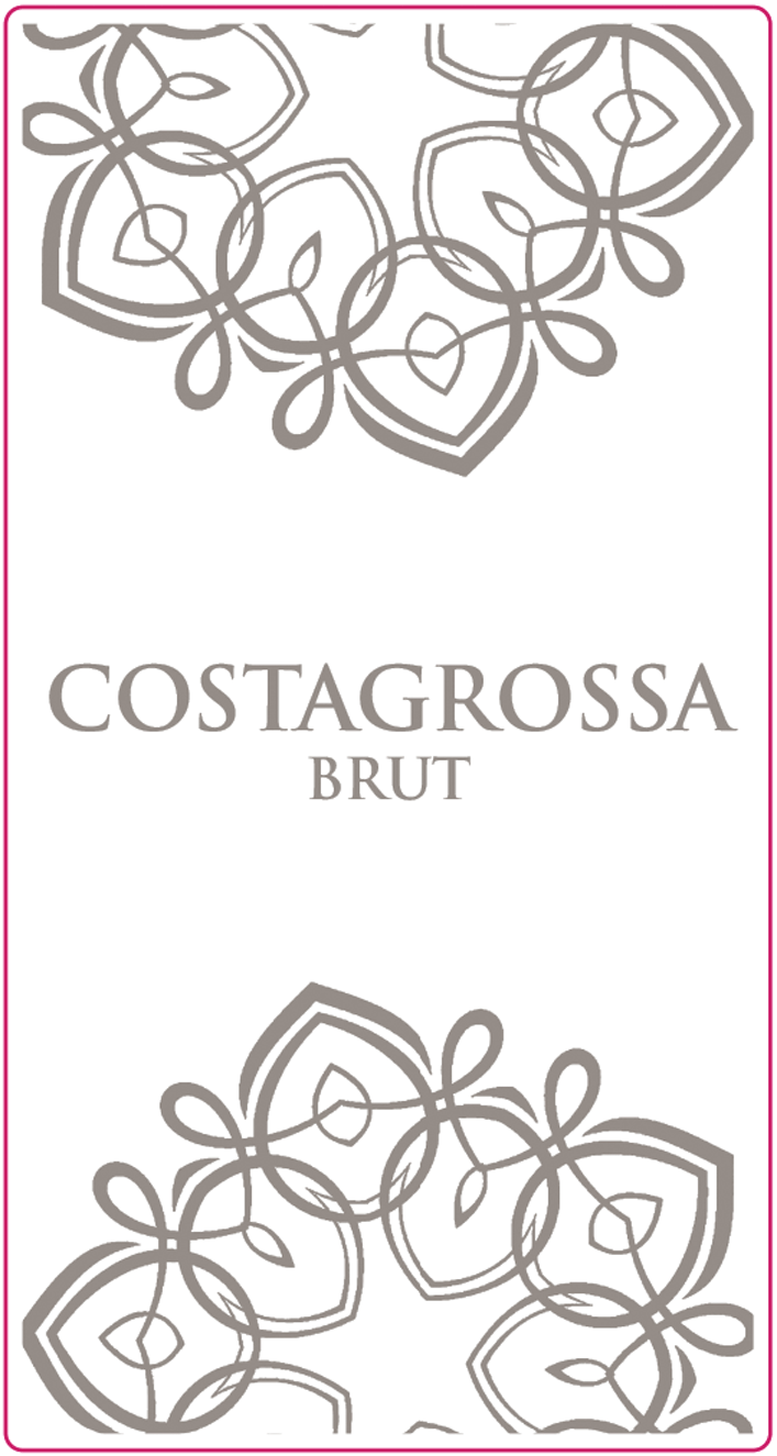 Etichetta del vino Oltrepò Pavese Metodo Classico Pinot Nero Costagrossa Brut 2016