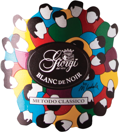 Etichetta del vino Blanc de Noir Brut