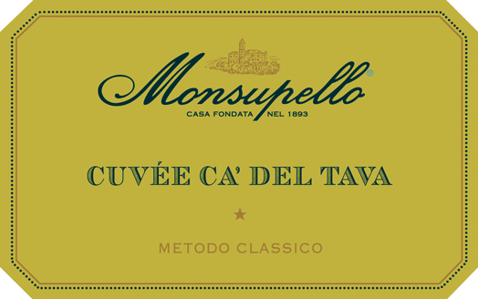 Etichetta del vino Cuvée Ca’ del Tava Brut