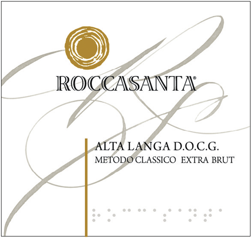 Etichetta del vino Alta Langa Extra Brut 2019