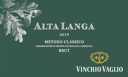 Etichetta del vino Alta Langa Brut 2019