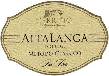 Etichetta del vino Alta Langa Pas Dosé 2019