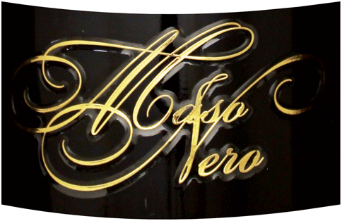 Etichetta del vino Trento Maso Nero Dosaggio Zero 2017