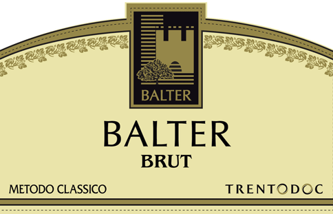 Etichetta del vino Trento Brut