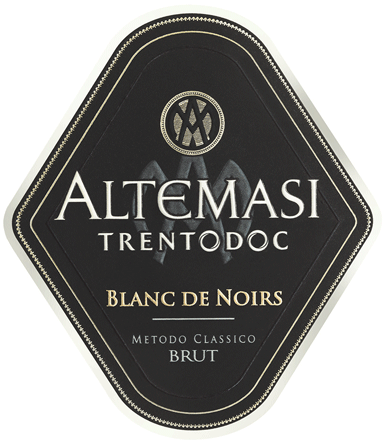 Etichetta del vino Trento Blanc de Noirs Brut 2019