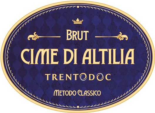 Etichetta del vino Trento Cime di Altilia Brut 2017