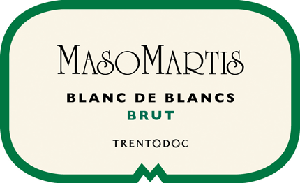 Etichetta del vino Trento Blanc de Blancs Brut