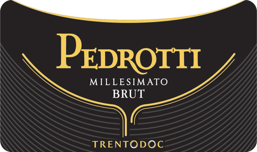 Etichetta del vino Trento Brut 2017