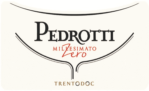 Etichetta del vino Trento Zero 2017