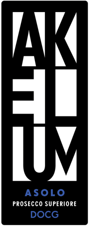 Etichetta del vino Asolo Prosecco Superiore Akelum Brut 2022