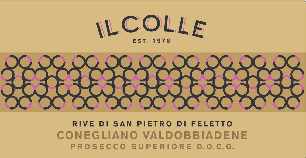 Etichetta del vino Conegliano Valdobbiadene Prosecco Superiore Rive di San Pietro di Feletto Brut 2022
