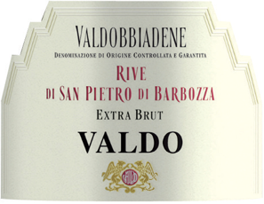 Etichetta del vino Valdobbiadene Rive di San Pietro di Barbozza Extra Brut 2023