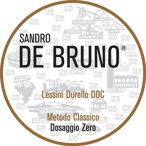 Etichetta del vino Lessini Durello 36 Dosaggio Zero 2018