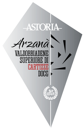 Etichetta del vino Valdobbiadene Superiore di Cartizze Arzanà Dry
