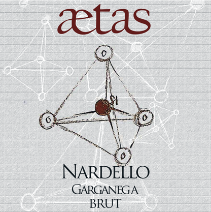 Etichetta del vino Aetas Garganega Brut