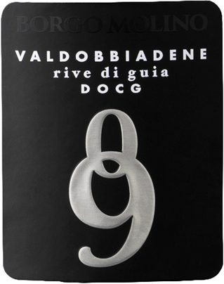Etichetta del vino Valdobbiadene Rive di Guia 09 Brut 2022