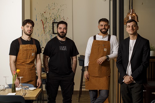 La cucina spontanea del ristorante Fase a Roma