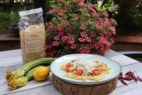 Caserecce ricotta e zucchine