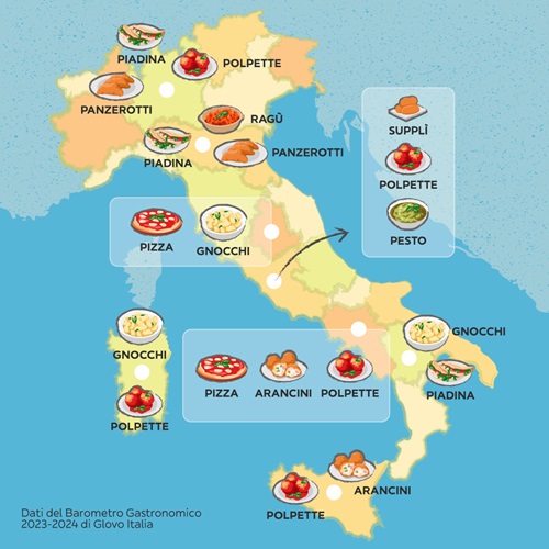 Pizza, pasta e fritti! Ecco il podio del delivery preferito dagli italiani