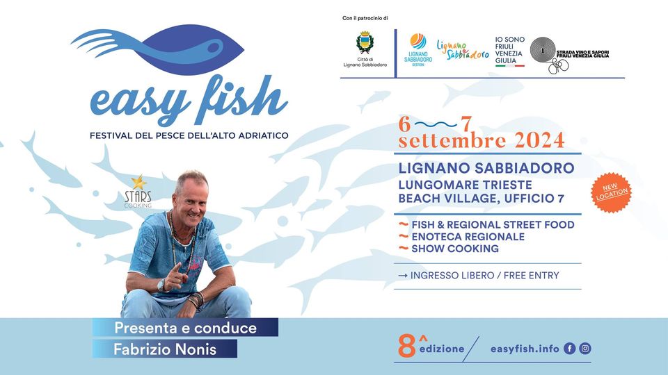 6 e 7 settembre a Lignano Sabbiadoro per la festa del pesce dell’Alto Adriatico!