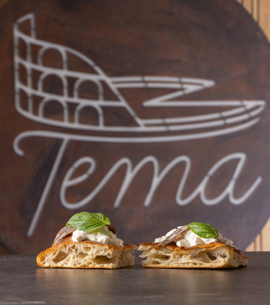 Pizza romana dal sapore pontino da Tema ad Aprilia (Lt)