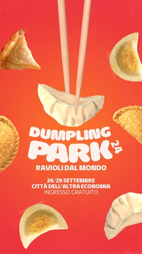 A Roma arriva il Dumpling Park! A Testaccio dal 26 al 29 settembre