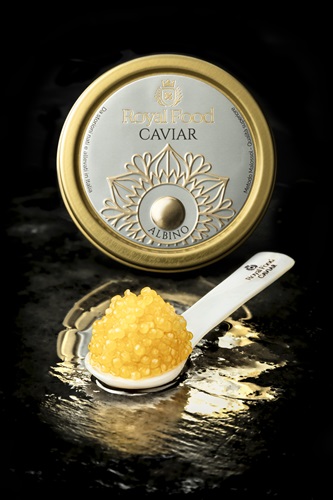 Pregiato e dal colore dorato. Arriva il caviale Albino