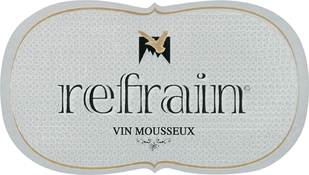 Etichetta del vino Refrain Dry