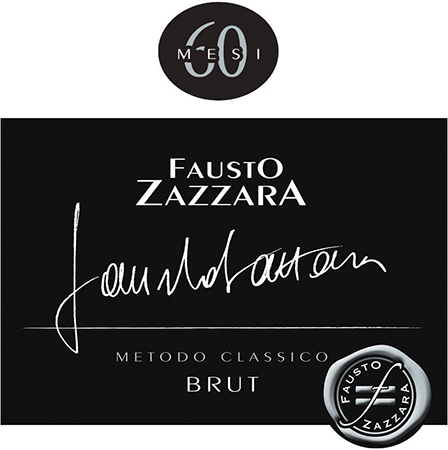 Etichetta del vino 60 Mesi Brut