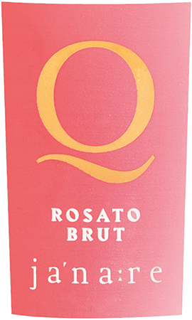 Etichetta del vino Ja’na:re Q Rosato Brut