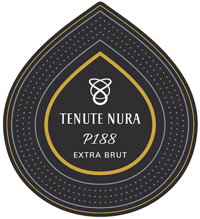 Etichetta del vino P188 Extra Brut 2015