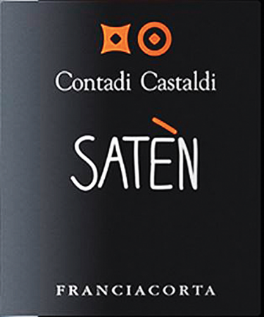 Etichetta del vino Franciacorta Satèn  2021