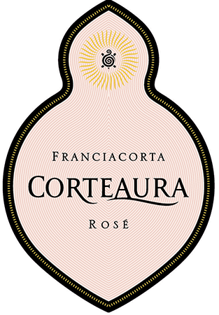 Etichetta del vino Franciacorta Rosé Brut