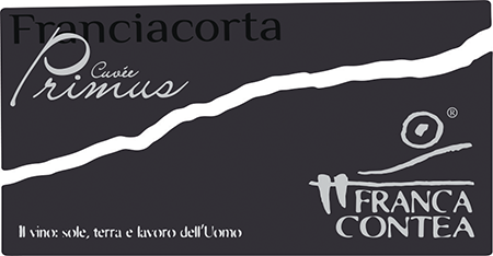 Etichetta del vino Franciacorta Cuvée Primus Brut