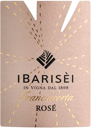Etichetta del vino Franciacorta Rosé Brut 2020