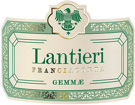 Etichetta del vino Franciacorta Gemme Brut