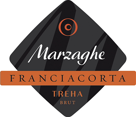 Etichetta del vino Franciacorta Treha Brut  2019