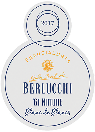 Etichetta del vino Franciacorta ’61 Blanc de Blancs Nature 2017