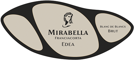 Etichetta del vino Franciacorta Edea Blanc de Blancs Brut