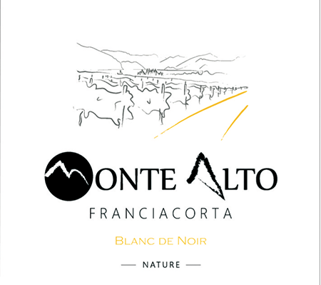Etichetta del vino Franciacorta Blanc de Noir Nature