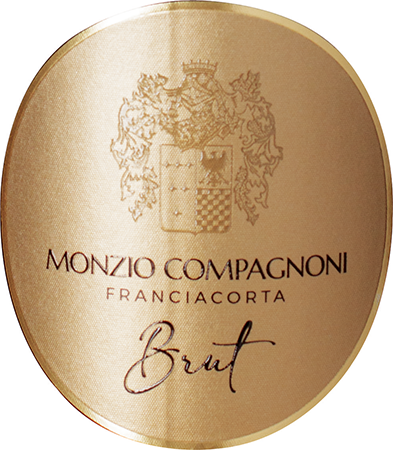Etichetta del vino Franciacorta Brut 2021