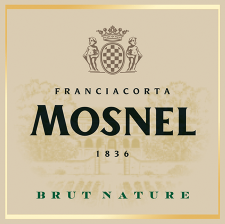 Etichetta del vino Franciacorta Brut Nature