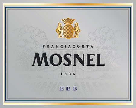 Etichetta del vino Franciacorta Ebb Extra Brut 2018