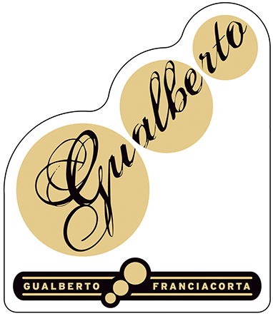 Etichetta del vino Franciacorta Gualberto Dosaggio Zero 2015