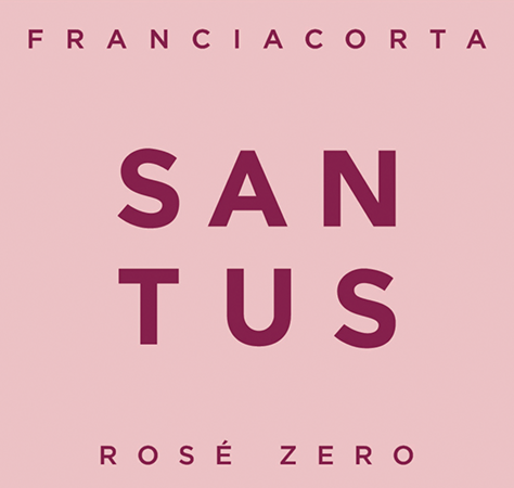 Etichetta del vino Franciacorta Rosé Zero