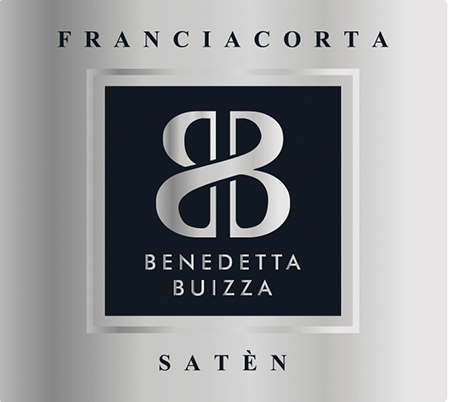 Etichetta del vino Franciacorta Benedetta Buizza Satèn